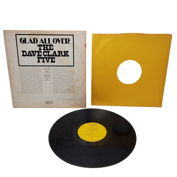 The Dave Clark Five Glad all Over Vinyl 12" LP 1964 Epic Mono LN 24093 - Picture 6 of 11